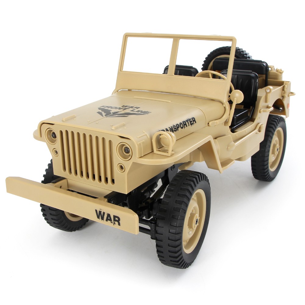 Dropshipping Coolerstuff JJRC Q65 1:10 4WD 2.4G Rc Military Truck Offroad Electric Car