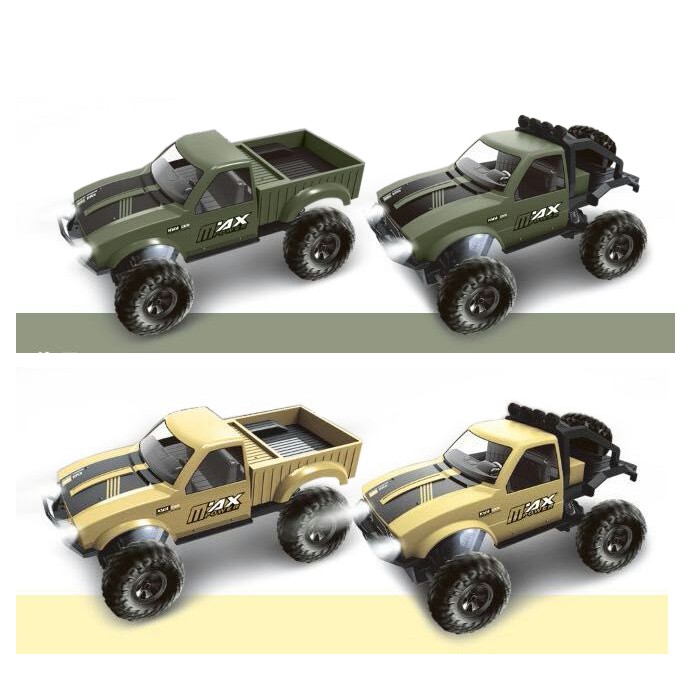 116 military vehicles toy off road 4wd jeep climbing car rc road crowler us army truck rc semi truck