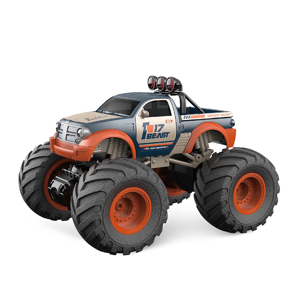 Big 1/18 Model Car Toy Vehicles Rock Crawler Bigfoot Remote Control Monster Truck