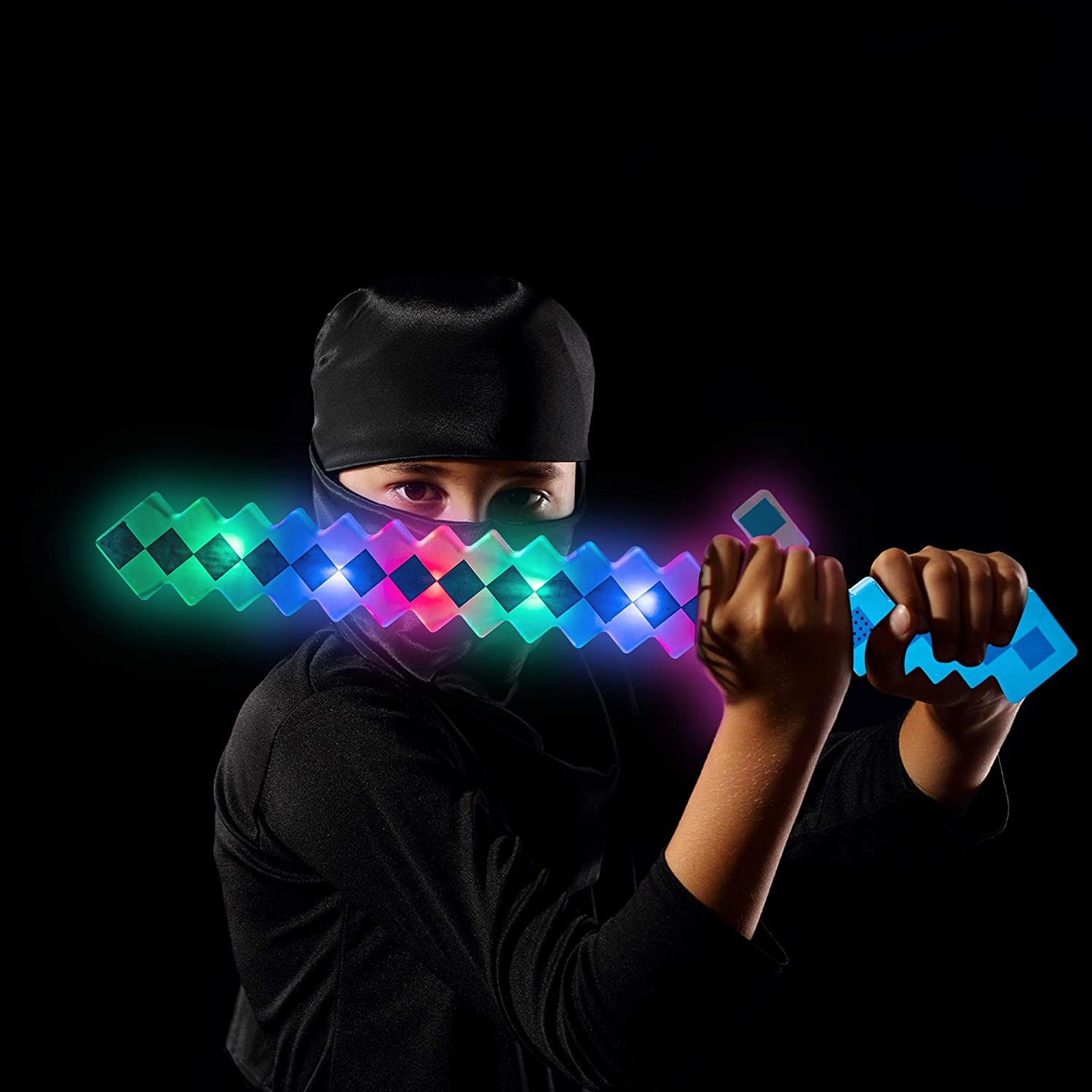 Coolerstuff flashing light up diamond pixel sword