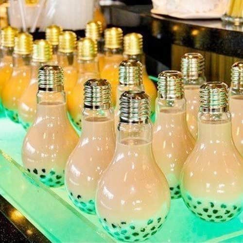 Coolerstuff customization accpted BPA free pet party supplies plastic light bulb drinking bottles